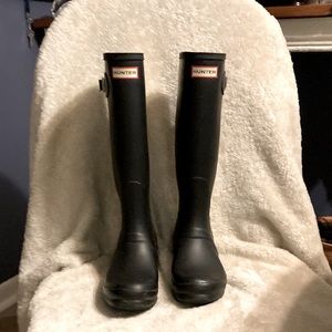 Hunter boots black